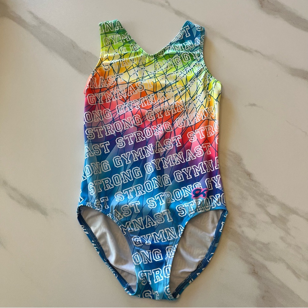 GK Rainbow Gymnastics Leotard